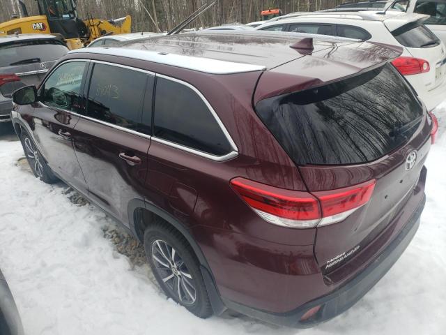 Photo 2 VIN: 5TDJZRFH6KS933784 - TOYOTA HIGHLANDER 