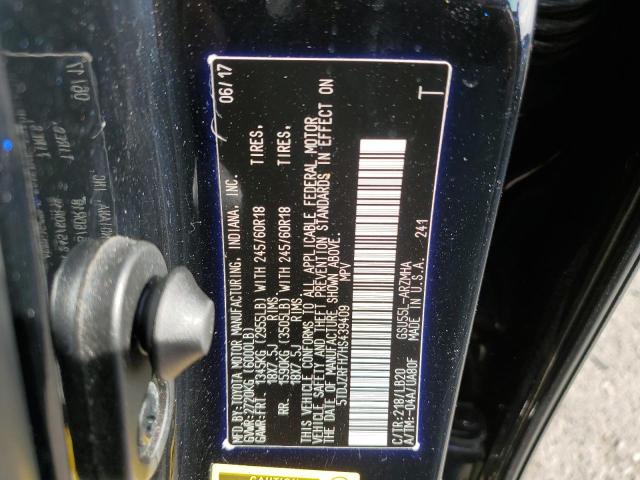 Photo 12 VIN: 5TDJZRFH7HS439409 - TOYOTA HIGHLANDER 