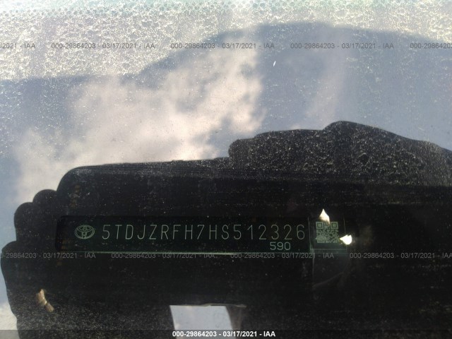 Photo 8 VIN: 5TDJZRFH7HS512326 - TOYOTA HIGHLANDER 