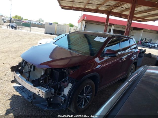 Photo 1 VIN: 5TDJZRFH7JS834311 - TOYOTA HIGHLANDER 