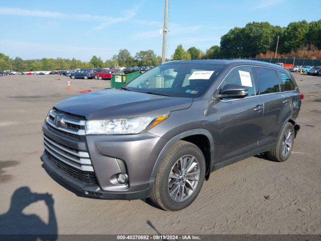 Photo 1 VIN: 5TDJZRFH7KS606200 - TOYOTA HIGHLANDER 