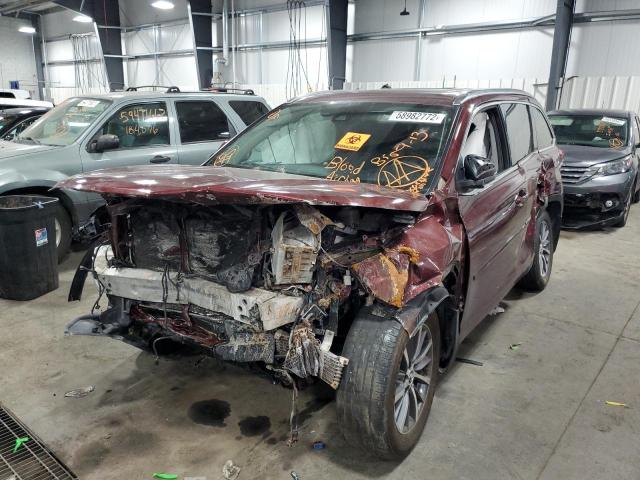 Photo 1 VIN: 5TDJZRFH8HS359410 - TOYOTA HIGHLANDER 