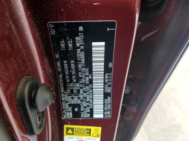 Photo 12 VIN: 5TDJZRFH8HS387126 - TOYOTA HIGHLANDER 