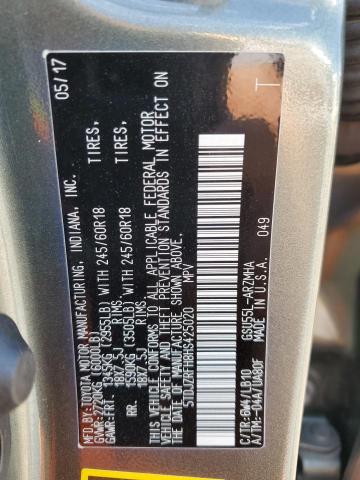 Photo 13 VIN: 5TDJZRFH8HS425020 - TOYOTA HIGHLANDER 