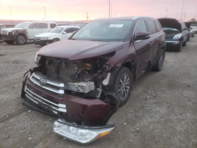 Photo 1 VIN: 5TDJZRFH8JS833104 - TOYOTA HIGHLANDER 