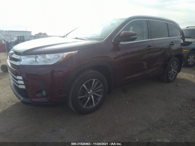 Photo 1 VIN: 5TDJZRFH9JS827943 - TOYOTA HIGHLANDER 