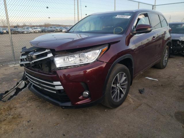 Photo 1 VIN: 5TDJZRFH9JS894428 - TOYOTA HIGHLANDER 