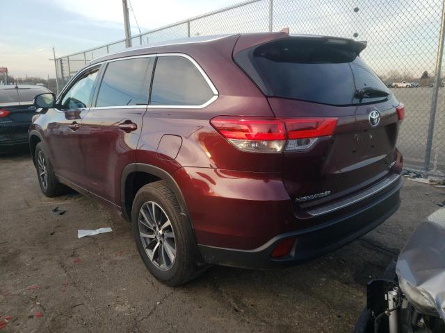 Photo 2 VIN: 5TDJZRFH9JS894428 - TOYOTA HIGHLANDER 