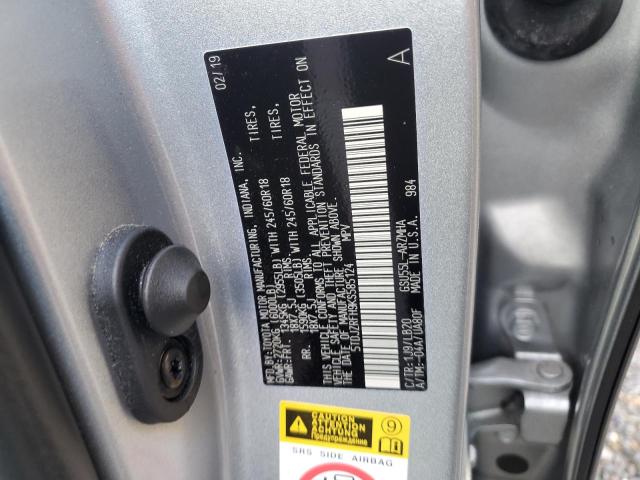 Photo 12 VIN: 5TDJZRFH9KS585124 - TOYOTA HIGHLANDER 