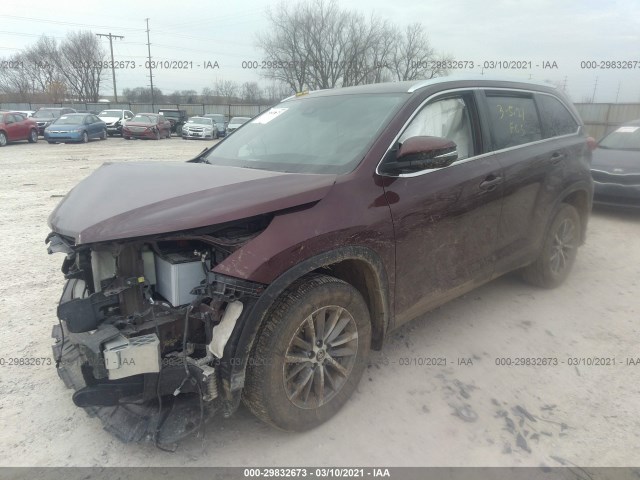 Photo 1 VIN: 5TDJZRFH9KS728783 - TOYOTA HIGHLANDER 