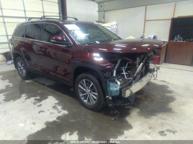 Photo 0 VIN: 5TDJZRFH9KS980534 - TOYOTA HIGHLANDER 