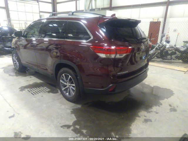 Photo 2 VIN: 5TDJZRFH9KS980534 - TOYOTA HIGHLANDER 