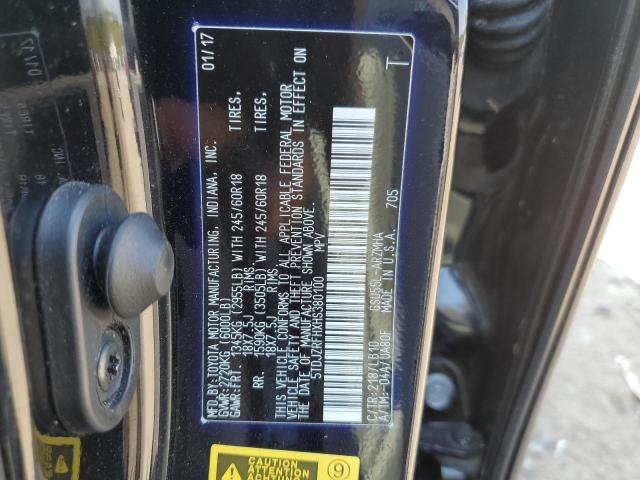 Photo 12 VIN: 5TDJZRFHXHS380100 - TOYOTA HIGHLANDER 