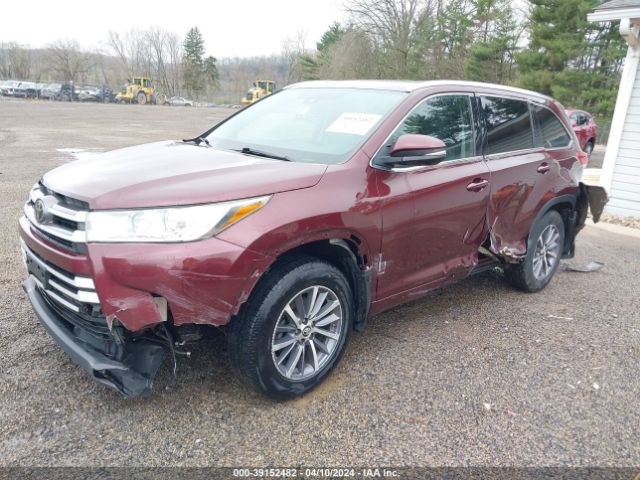 Photo 1 VIN: 5TDJZRFHXJS805160 - TOYOTA HIGHLANDER 