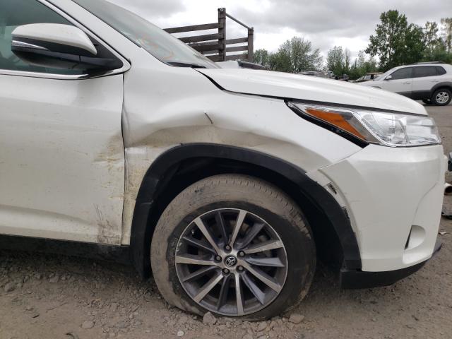 Photo 8 VIN: 5TDJZRFHXKS569627 - TOYOTA HIGHLANDER 