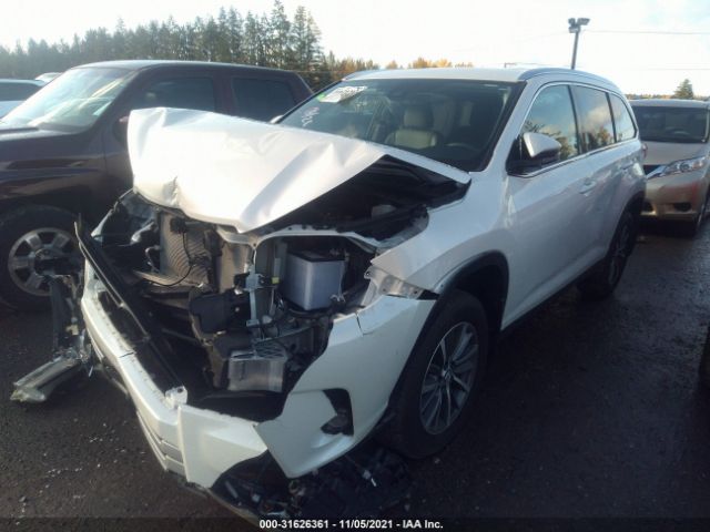 Photo 1 VIN: 5TDJZRFHXKS589893 - TOYOTA HIGHLANDER 