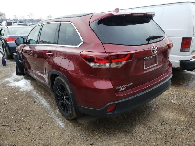 Photo 2 VIN: 5TDJZRFHXKS617207 - TOYOTA HIGHLANDER 