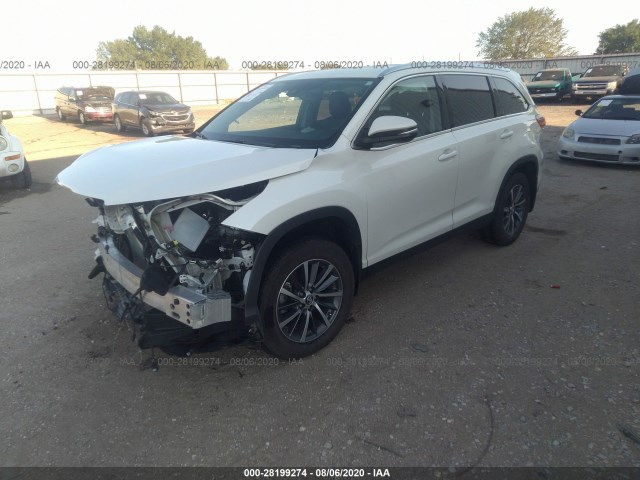 Photo 1 VIN: 5TDJZRFHXKS623248 - TOYOTA HIGHLANDER 