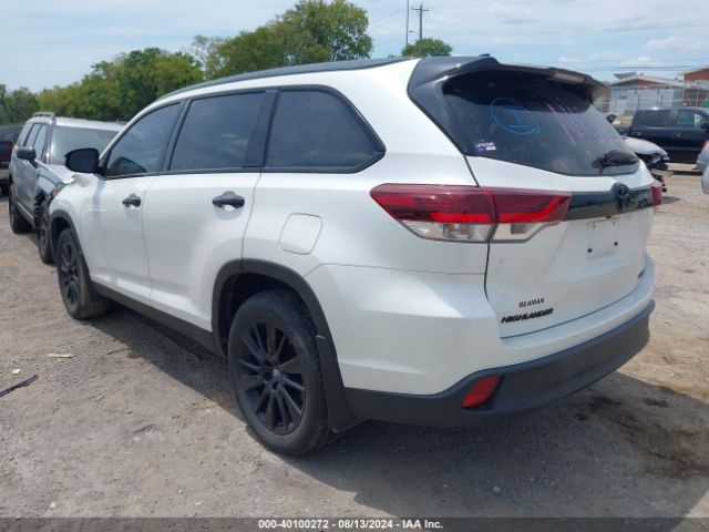 Photo 2 VIN: 5TDJZRFHXKS962222 - TOYOTA HIGHLANDER 