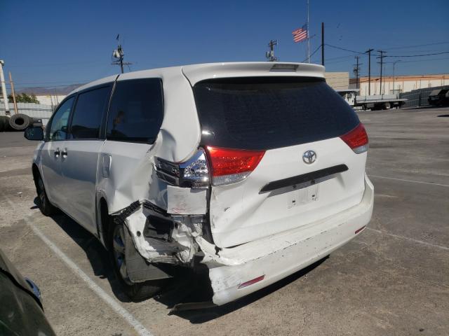 Photo 2 VIN: 5TDKA3DC0BS007431 - TOYOTA SIENNA BAS 