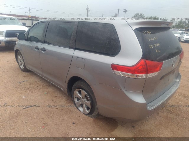 Photo 2 VIN: 5TDKA3DC0BS007784 - TOYOTA SIENNA 