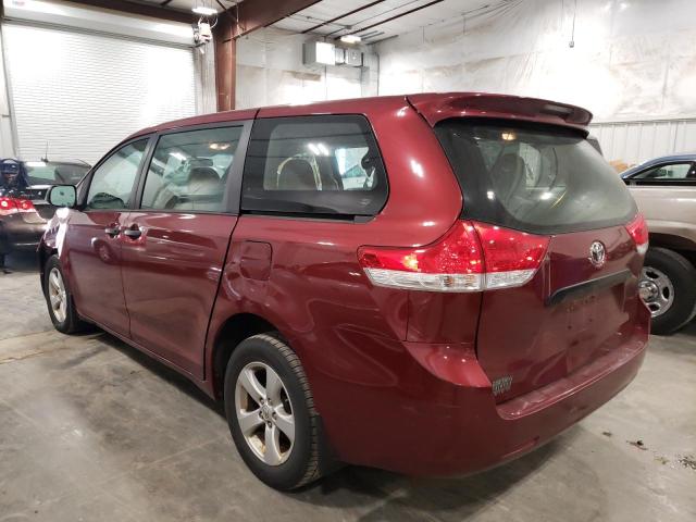 Photo 2 VIN: 5TDKA3DC1CS010081 - TOYOTA SIENNA BAS 