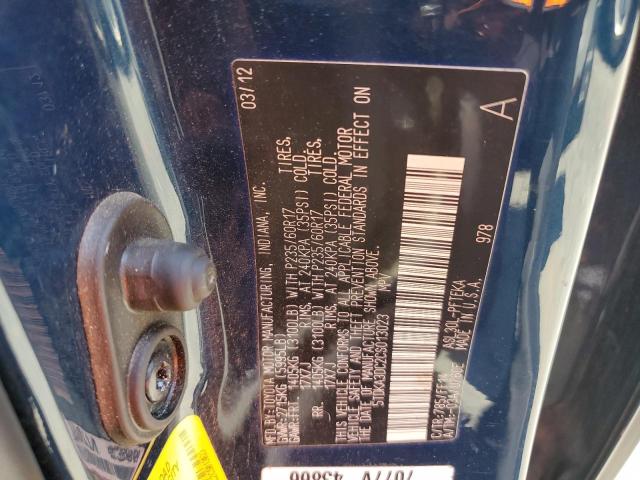 Photo 12 VIN: 5TDKA3DC2CS013023 - TOYOTA SIENNA BAS 