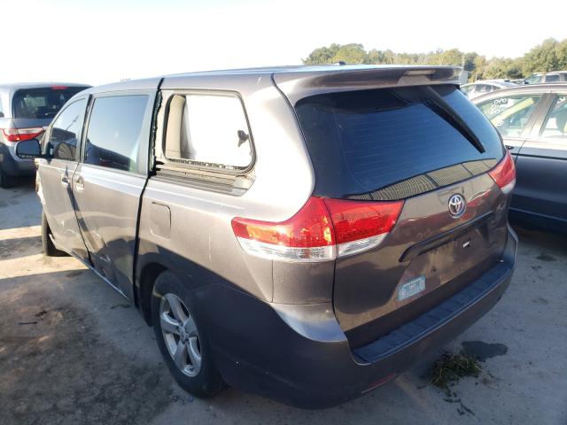 Photo 2 VIN: 5TDKA3DC3BS008850 - TOYOTA SIENNA BAS 