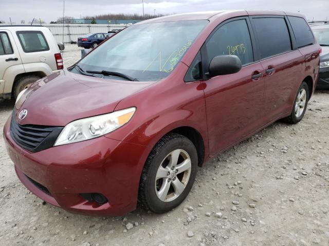 Photo 1 VIN: 5TDKA3DC5CS011721 - TOYOTA SIENNA BAS 