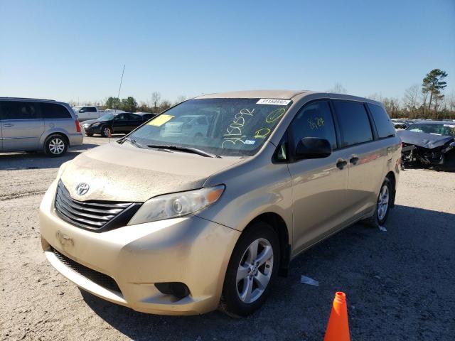 Photo 1 VIN: 5TDKA3DCXBS002057 - TOYOTA SIENNA BAS 