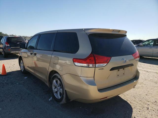 Photo 2 VIN: 5TDKA3DCXBS002057 - TOYOTA SIENNA BAS 