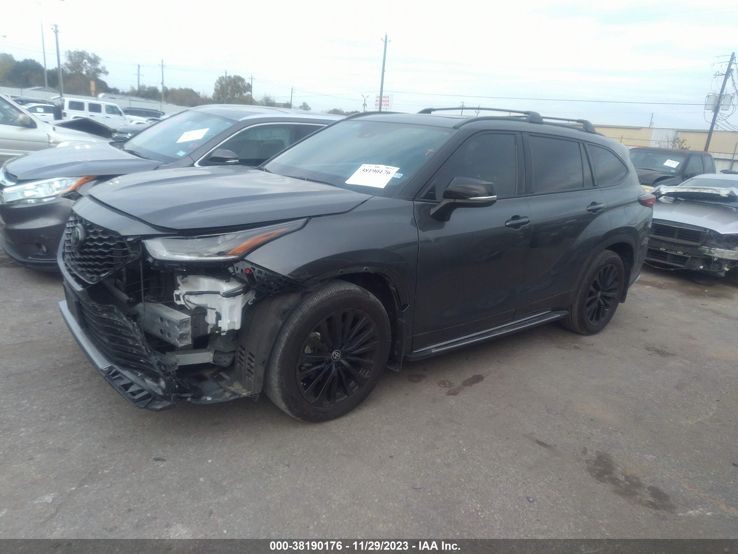 Photo 1 VIN: 5TDKDRAH1PS017791 - TOYOTA HIGHLANDER 