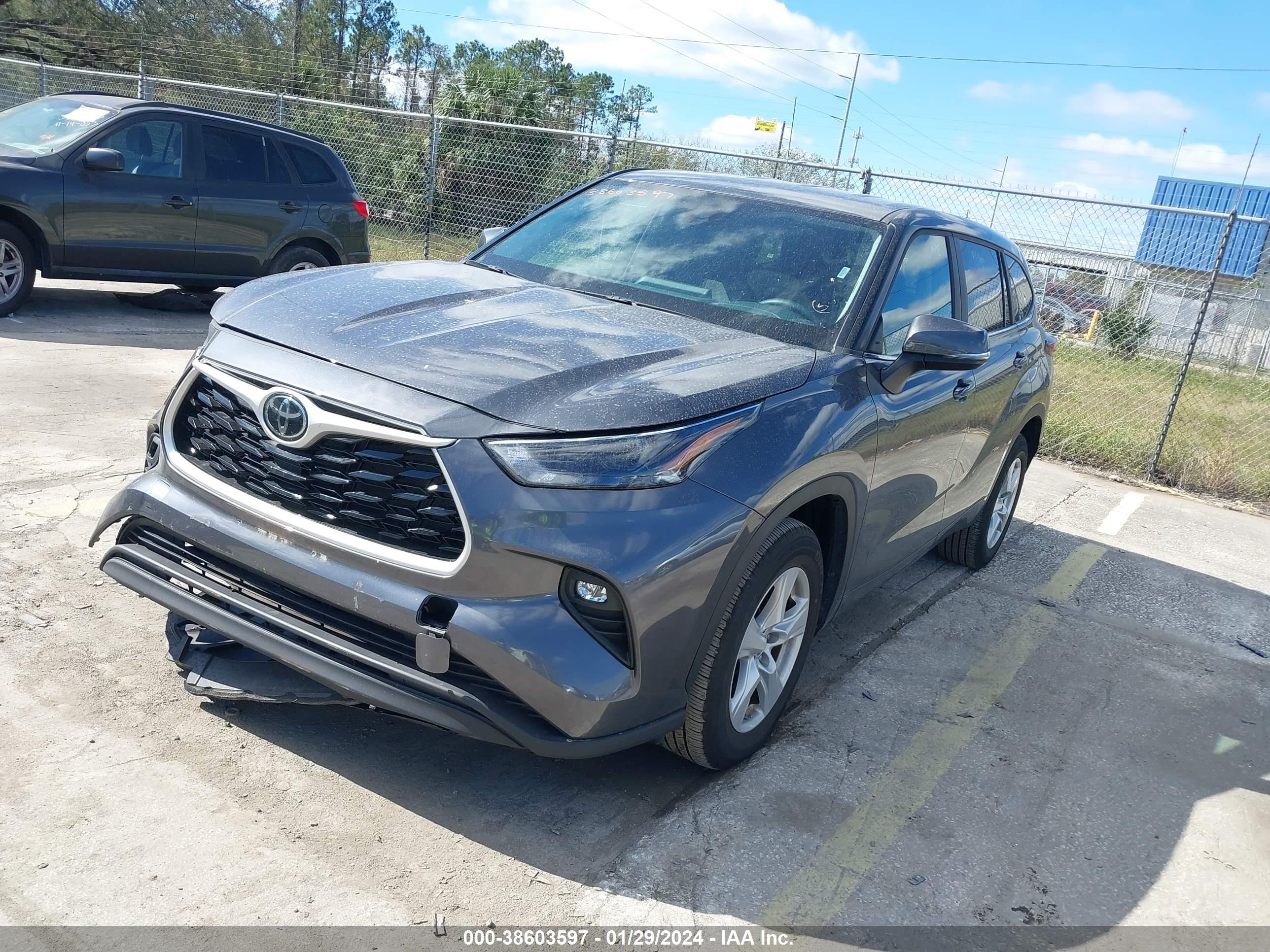 Photo 1 VIN: 5TDKDRAH8PS039559 - TOYOTA HIGHLANDER 