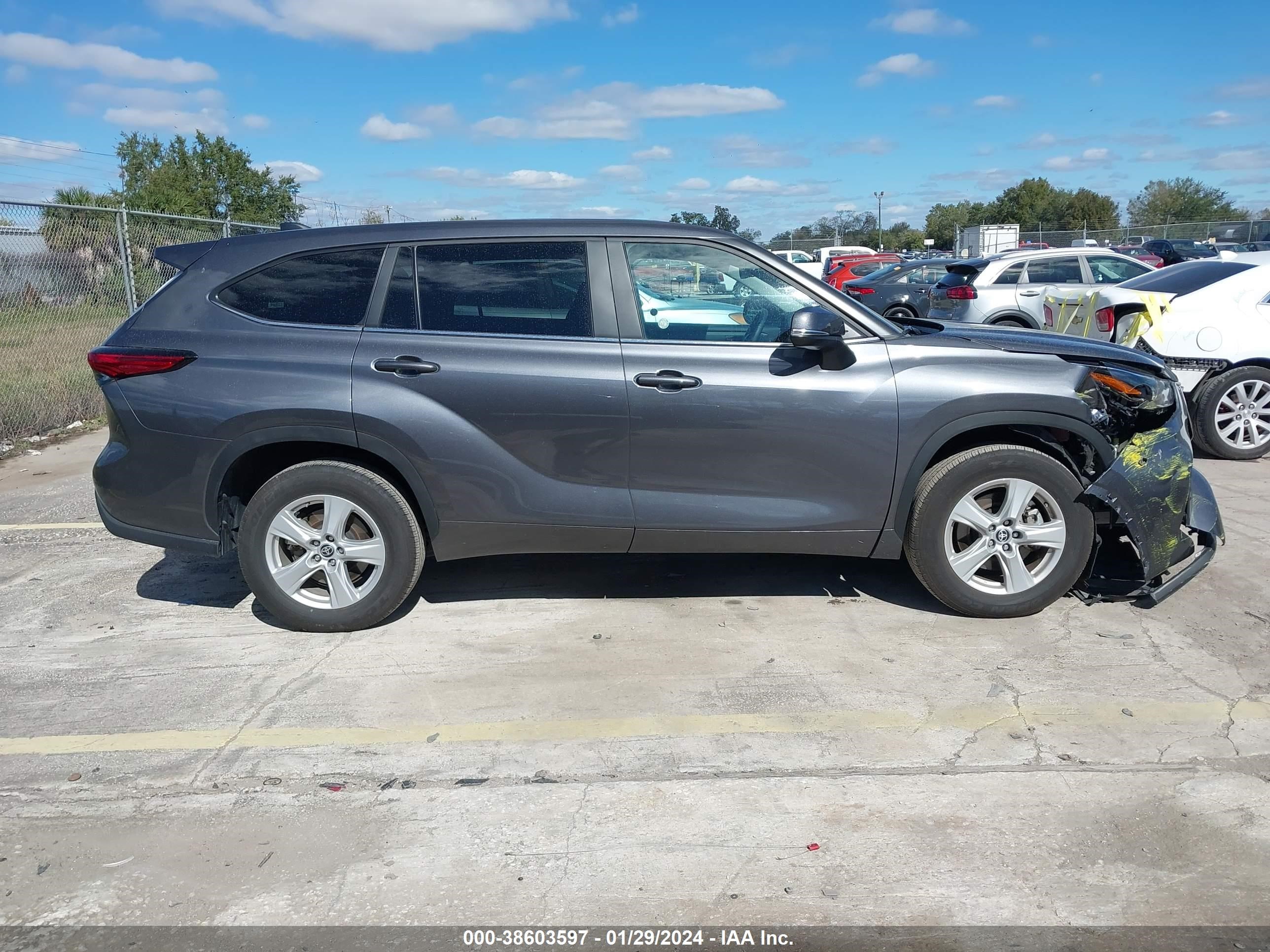 Photo 12 VIN: 5TDKDRAH8PS039559 - TOYOTA HIGHLANDER 