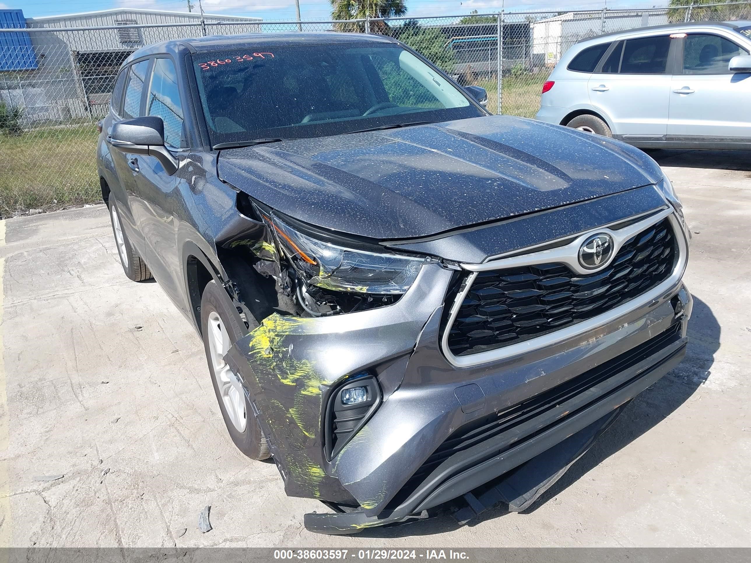 Photo 5 VIN: 5TDKDRAH8PS039559 - TOYOTA HIGHLANDER 