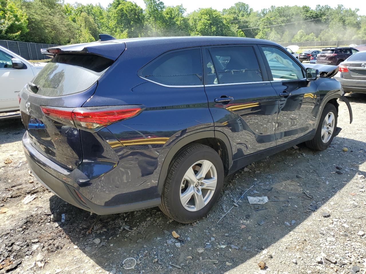 Photo 2 VIN: 5TDKDRAH8PS503756 - TOYOTA HIGHLANDER 