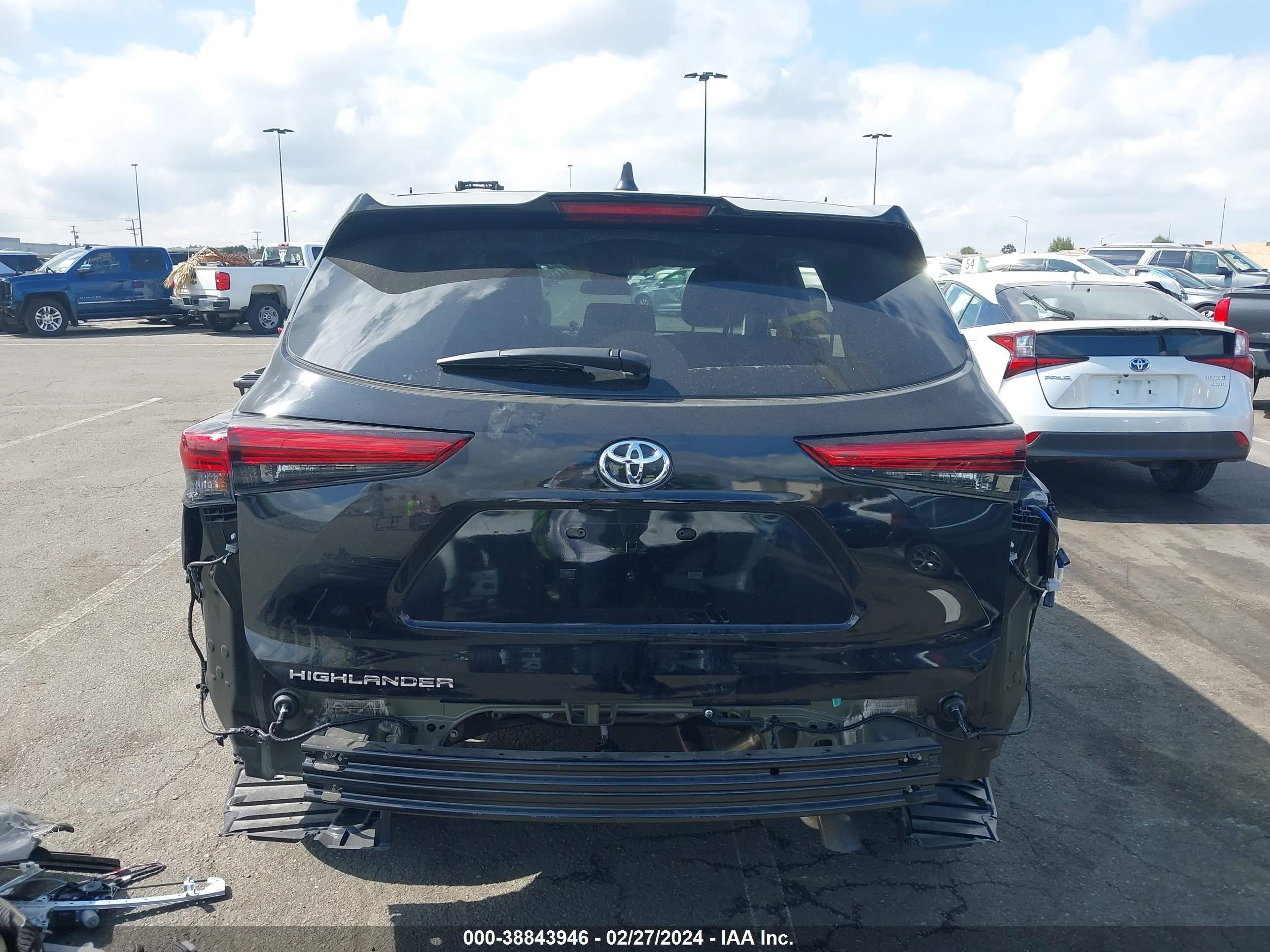 Photo 16 VIN: 5TDKDRAH8PS522212 - TOYOTA HIGHLANDER 