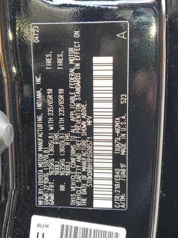 Photo 12 VIN: 5TDKDRBH1PS508571 - TOYOTA HIGHLANDER 