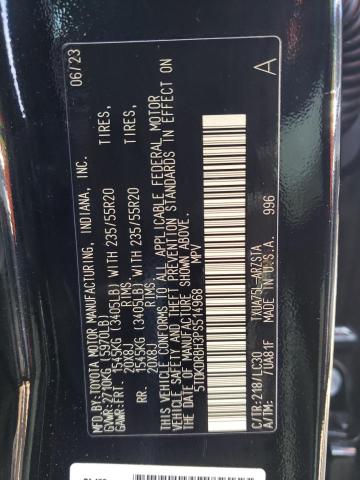 Photo 12 VIN: 5TDKDRBH3PS514968 - TOYOTA HIGHLANDER 