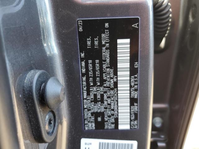 Photo 12 VIN: 5TDKDRBH4PS034244 - TOYOTA HIGHLANDER 