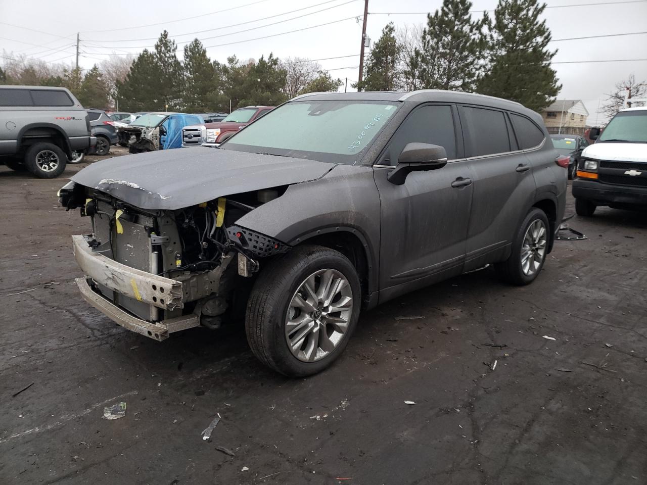 Photo 0 VIN: 5TDKDRBH5PS040537 - TOYOTA HIGHLANDER 