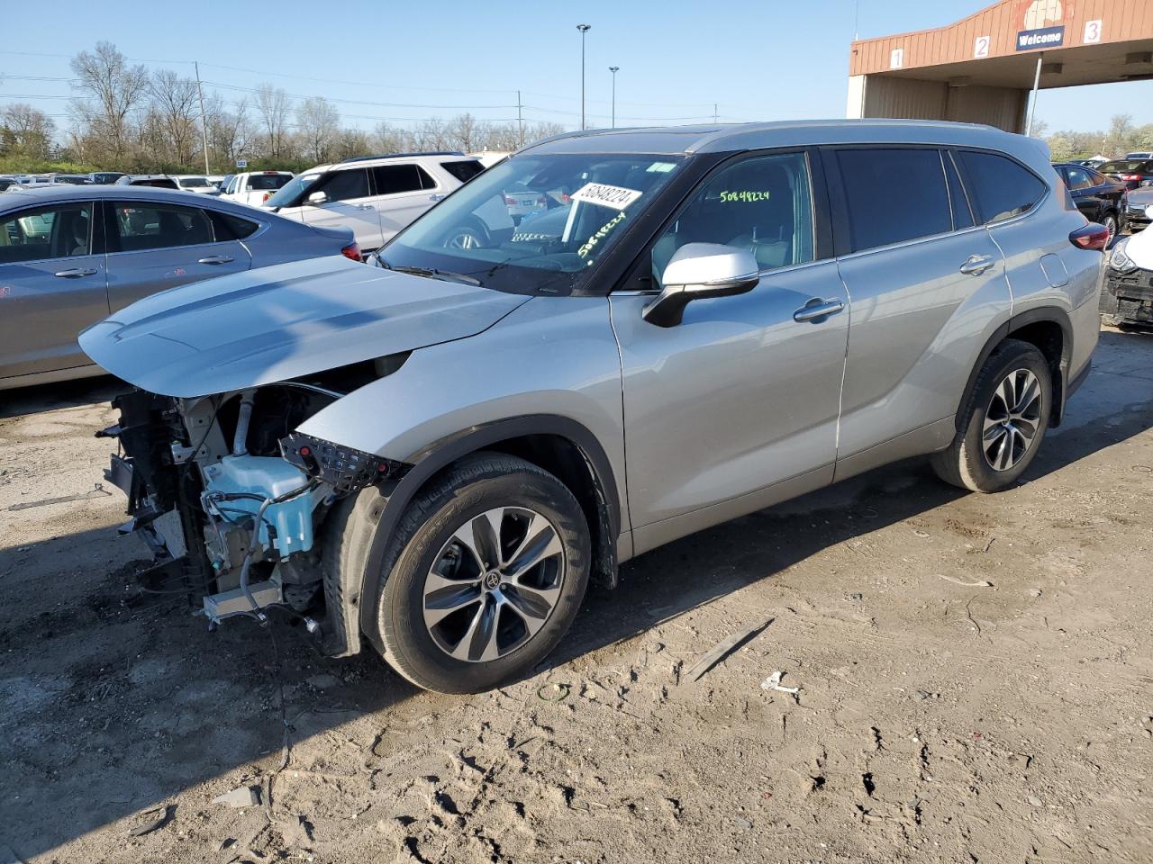 Photo 0 VIN: 5TDKDRBH7PS022878 - TOYOTA HIGHLANDER 