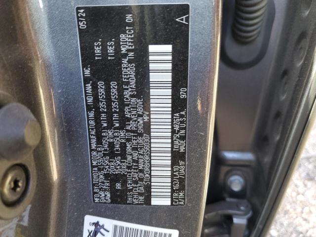 Photo 12 VIN: 5TDKDRBH9RS560307 - TOYOTA HIGHLANDER 