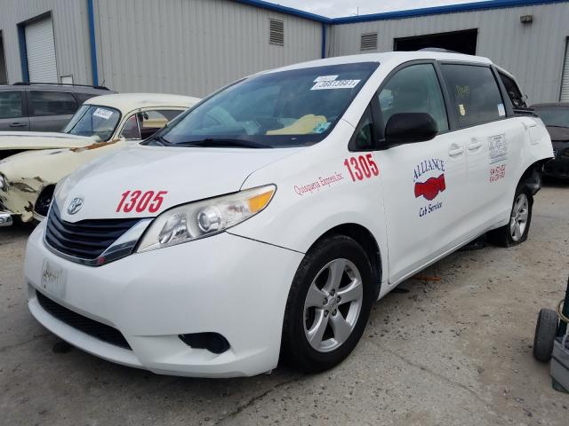 Photo 1 VIN: 5TDKK3DC0DS308040 - TOYOTA SIENNA LE 