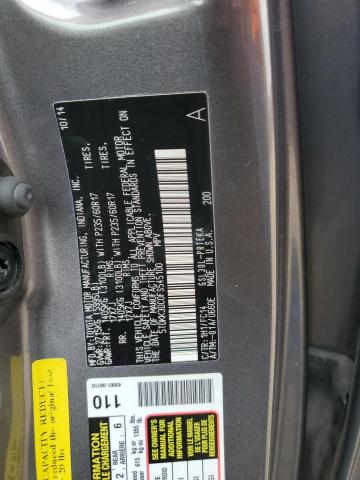 Photo 12 VIN: 5TDKK3DC0FS545100 - TOYOTA SIENNA LE 