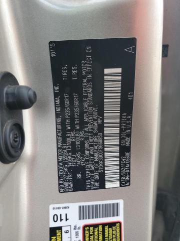 Photo 12 VIN: 5TDKK3DC0FS668850 - TOYOTA SIENNA LE 