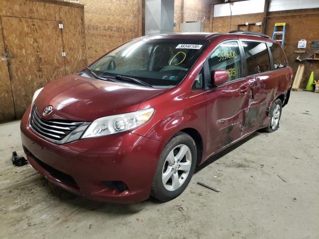 Photo 1 VIN: 5TDKK3DC1BS098867 - TOYOTA SIENNA LE 