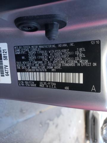 Photo 9 VIN: 5TDKK3DC1BS107616 - TOYOTA SIENNA LE 