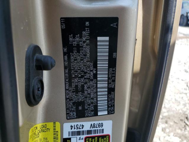 Photo 12 VIN: 5TDKK3DC1BS148120 - TOYOTA SIENNA LE 