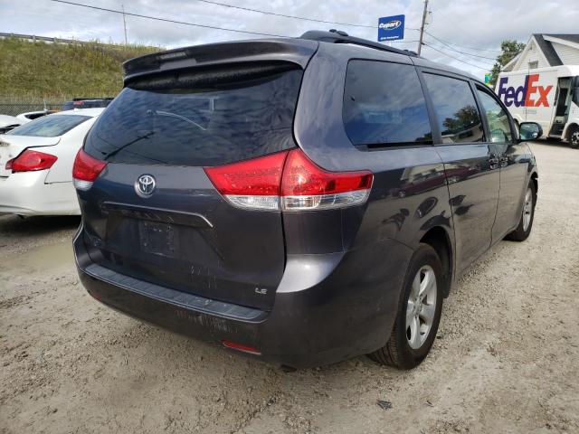 Photo 3 VIN: 5TDKK3DC1BS150885 - TOYOTA SIENNA LE 